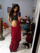 Nice Figure In Saree [Album]