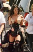 Megan Fox On Set (Jonah Hex).