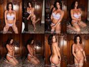 Lilac Lingerie Collage