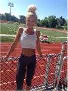Pole Vaulter Carly Schmidt