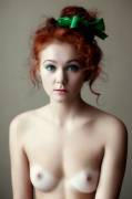 Cute Redhead Topless
