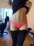 Stripping After The Gym !