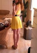 I Wonder If The Wind Will Li[F]T My Skirt Like This Today