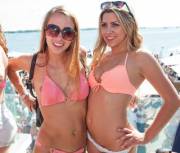 Nip Slip At The Beach