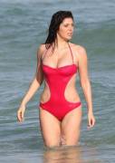 Brittny Gastineau At The Beach