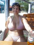 Mom Usually Wears Conservative One Piece Swimsuits While We're On Vacation But The ...