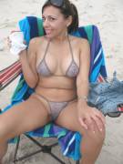 Mom Asked Me To Go To The Beach With Her So She Could Show Off Her New Swimsuit.