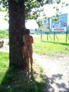 Taking A Photo Of Mom When A Gust Of Wind Blew Her Skirt Up