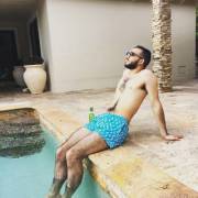 Lounging By The Pool