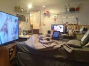 My Masturbation Setup Where I Jerk Off All Day And All Night