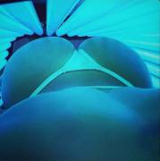 She Must Really Like Tan Lines.