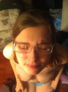 Sucking Cock, And The Slut Got A Facial