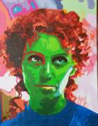 I Painted Diora Baird From Star Trek [Cross Post From R/Art]