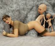 3D Gnomes Fucking Laras Ass (X-Post From R/Nsfw_3D_Porn