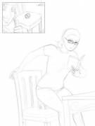 The Worm Turns, By Cyrusphyshor [Woman To Anthro Gryphon, Man To Female Anthro Gryphon]