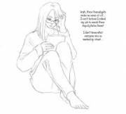 Hidden Message - Woman To Sphinx By Sabretoothedermine