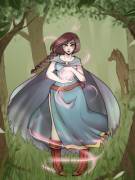 Woman To Horse By Glacebon