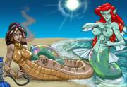 Jasmine And Arial Naga Transformation