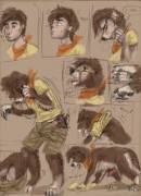 Man Spontaneously Transforms Into Dog.