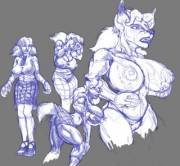 Two Busty Vixen Tfs [F &Amp;Amp;Gt; Anthro Fox, Growth] By Uniformvixen &Amp;Amp;Amp; ...