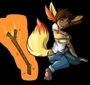 The Fire's Calling [Byourii, Braixen Pokemon Tf]