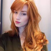 Alina Kovalenko's Tumbling Red Curls [Shotd]