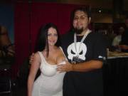 Sophie Dee With Some Lucky Fan