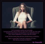 She Just Doesn't Feel Like It