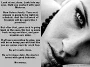 Eyes Of Mercy [Chastity] [Femdom] [Tease] [Denial]