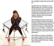 Don't Let Your Manly Nature Dictate Your Actions, Sissy