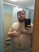 Look! Daddy Is A Big Fuzzy Teddy Bear!