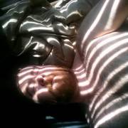 I'm Behind Bars! Of Light! A Fun Way To Show Off My Curves!