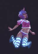 Unicorn Girl By Gui Guimaraes