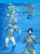 Chica &Amp;Amp;Amp; Valory Underwater