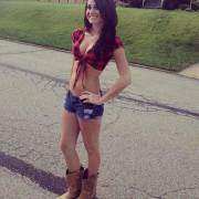 Cowboy Boots, Cutoffs And Flannel.
