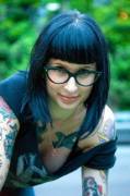 Punk Girl With Glasses