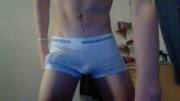 First Post Ever! White Boxerbriefs