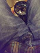 Not The Sharpest Outline, But Here's Me In My Regular Jeans.