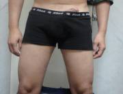 Old Black Brief, Dick Escaping.