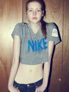 Ginger Teen With Blue Eyes