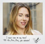 My Old Scarjo Facial Fake