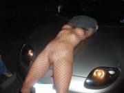 On The Hood Of A Car