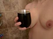 An Imperial Stout Shower Beer.