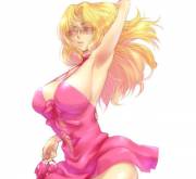 Pink Dress And Sunglasses