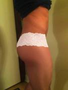 White Lace And A Hard Cock (X-Post From /R/Meninlingerie)