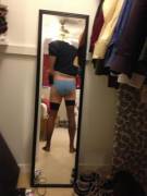 Got Some New Panties And Hose...what Do You Think?