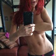 Lip Licking, Abs, And A Dirty Mirror