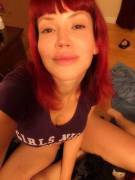 Kicking Back In Her Sweats.