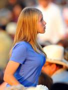 Argentine Fan Stares Into The Distance.