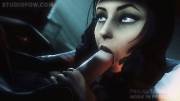 Elizabeth Giving A Blowjob - Preview For The Upcoming &Amp;Quot;Bioshag: Trinity&Amp;Quot;